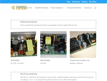 Tablet Screenshot of connexelectronic.com